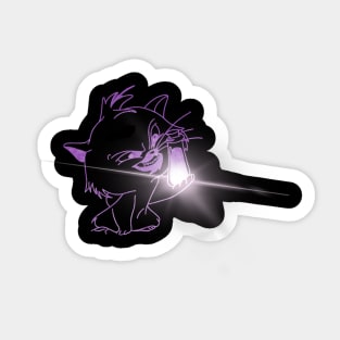 Magic cat! Sticker